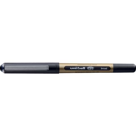 Penna Roller inchiostro liquido Uni-Ball Eye punta media 1 mm nero M UB150 10 N